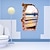 baratos Adesivos de Parede-Autocolantes de Parede Decorativos - Autocolantes 3D para Parede Paisagem / Romance / Moda Sala de Estar / Quarto / Banheiro / Removível