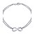 billige Mode Armbånd-Dame Charm-armbånd Mode Sølv Sølv Uendelighed Oval Smykker Bryllup Fest Daglig Afslappet Kostume smykker