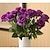baratos Flor artificial-Poliéster Estilo simples Buquê Flor de Mesa Buquê 1