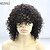 ieftine Peruci din păr uman-Păr Natural Față din Dantelă Perucă afro / Kinky Curly 180% Densitate Linia naturală de păr / Perucă Americană Africană / 100% Legat Manual Mediu Pentru femei Peruci Păr Uman