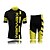 cheap Men&#039;s Clothing Sets-KEIYUEM Women&#039;s Short Sleeve Cycling Jersey with Shorts Mesh Stripes Bike Shorts Jersey Clothing Suit Waterproof Windproof Breathable Quick Dry Sports Stripes Mountain Bike MTB Clothing Apparel
