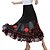 cheap Ballroom Dancewear-Ballroom Dance Tutus &amp; Skirts Women&#039;s Performance Crepe Draping Skirt