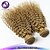 preiswerte Gefärbte Haarverlängerungen-4 Bündel Brasilianisches Haar Locken Menschenhaar spinnt Menschliches Haar Webarten Haarverlängerungen