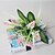 billiga Artificiell Blomma-Polyester Hyacinth Konstgjorda blommor