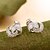 cheap Earrings-Women&#039;s Stud Earrings - Sterling Silver White / Golden For Wedding / Party / Daily