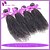 olcso Valódi hajból készült copfok-Az emberi haj sző Perui haj Kinky Curly 6 hónap 4 darab haj sző
