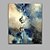 olcso Népszerű művészek olajfestményei-Kézzel festett Absztrakt Függőleges Panorámás,Modern Egy elem Vászon Hang festett olajfestmény For lakberendezési