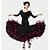 cheap Ballroom Dancewear-Ballroom Dance Outfits Women&#039;s Performance Crepe Silk Draped 2 Pieces Top Skirt