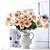 Недорогие Искусственные цветы-Филиал Полиэстер Пионы Букеты на стол Искусственные Цветы