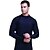 baratos Roupas de mergulho e trajes de mergulho-Tops de Natação(Preto / Azul) -Homens-Resistente Raios Ultravioleta / Compressão / Mantenha Quente