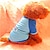 halpa Koiran vaatteet-Koira T-paita Kirjain ja numero Muoti Koiran vaatteet Pentu Vaatteet Koiran asut Sininen Asu yrityksestä Girl and Boy Dog Nylon XS S M L