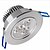 olcso Süllyesztett LED-es lámpák-6W Dekoratív 3 Nagyteljesítményű LED 600 lm Meleg fehér / Hideg fehér Állítható / Dekoratív AC 100-240 V 1 db.