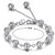 billige Armbånd med vedhæng-Dame Kæde &amp; Lænkearmbånd Charm-armbånd Udhulet Damer Sølv Armbånd Smykker Hvid Til Bryllup Fest Afslappet Daglig