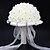 abordables Fleurs de mariage-Fleurs de mariage Bouquets Mariage / Fête / Soirée Satin Elastique / Strass / Satin 40cm