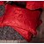 cheap Duvet Covers-Duvet Cover Sets Chinese Red Silk / Cotton Blend Jacquard 4 Piece Bedding Sets queen