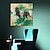 cheap Animal Paintings-Oil Paintings Modern Flower And Horse Style Canvas Material With Wooden Stretcher Ready To Hang Size 70*70CM