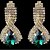 halpa Muotikorvakorut-Women&#039;s Sapphire Crystal Drop Earrings Dangle Earrings Pear Cut Solitaire Drop Ladies Luxury Cubic Zirconia Imitation Diamond Earrings Jewelry Red / Blue / Green For Wedding Masquerade Engagement