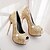 cheap Women&#039;s Heels-Women&#039;s Wedding Shoes Heels / Peep Toe Sandals Wedding / Dress Pink / White / Gold