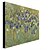 cheap Floral/Botanical Paintings-Oil Painting Abstract Flowers  Hand Painted Canvas with Stretched Framed