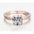 voordelige Ring-Dames Statement Ring Kristal Gouden / Zilver Gesimuleerde diamant / Legering Vierkant / Geometrische vorm / Vier punten Dames / Modieus Bruiloft / Feest Kostuum juwelen
