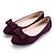 cheap Women&#039;s Flats-Women&#039;s Shoes Suede Flat Heel Comfort / Pointed Toe / Closed Toe Flats Dress / Casual Black / Blue / Pink / Burgundy