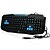 ieftine Tastaturi-Aula ergonomice multimedia de jocuri USB tastatură cu fir (negru)