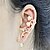 cheap Earrings-Women&#039;s Stud Earrings Ear Cuffs Fashion European Gold Plated Alloy Jewelry For Wedding Party Casual