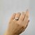 cheap Rings-Women&#039;s Statement Ring Crystal Golden / Silver Imitation Diamond / Alloy Square / Geometric / Four Prongs Ladies / Fashion Wedding / Party Costume Jewelry