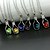 cheap Necklaces-Women&#039;s Sapphire Crystal Citrine Pendant Necklace Solitaire faceter Heart Love Ladies Fashion Crystal Alloy Purple Yellow Red Pink Green Necklace Jewelry For Wedding Party Daily Casual