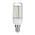 Недорогие Лампы-3.5 W LED лампы типа Корн 250-300 lm E14 T 48 Светодиодные бусины SMD 5730 Естественный белый 220-240 V