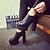 abordables Bottes Femme-Femme Chaussures Similicuir Printemps Automne Confort Chelsea boot Talon Aiguille Pour Décontracté Habillé Noir