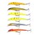 baratos Iscos e Moscas de Pesca-6 pcs Isco Duro Jerkbaits Vairão Conjuntos de Isco Flutuante Afundando Bass Truta Pique Pesca de Mar Isco de Arremesso Pesca de Água Doce Plástico Duro Metal / Pesca de Isco / Pesca Geral