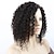 halpa Peruukit ihmisen hiuksista-Aidot hiukset Full Lace / Lace Front / Liimaton puoliverkko Peruukki Afro / Syvät aallot 130% / 150% Tiheys Luonnollinen hiusviiva / Afro-amerikkalainen peruukki / 100% käsinsidottu Naisten Lyhyt
