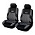abordables Fundas de asiento para coche-autoyouth negro y gris transpirable cómodo fácil de instalar fundas de asientos de coche fundas de asientos textil común para volkswagen / toyota / suzuki etc.