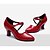 baratos Sapatos Para Dança de Salão &amp; Dança Moderna-Sapatos de Dança(Preto Vermelho) -Feminino-Não Personalizável-Moderna