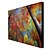 cheap Oil Paintings-Oil Painting Hand Painted - Abstract Landscape Modern Canvas