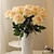 preiswerte Künstliche Blume-Polyester Simple Style Strauß Tisch-Blumen Strauß 1