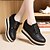 cheap Women&#039;s Oxfords-Women&#039;s Heels Creepers Synthetic Gladiator Fall / Winter White / Black / Party &amp; Evening
