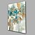 cheap Abstract Paintings-Oil Painting Hand Painted - Abstract Modern With Stretched Frame / Stretched Canvas