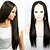 cheap Human Hair Wigs-Human Hair Lace Front Wig Straight kinky Straight 130% Density 100% Hand Tied African American Wig Natural Hairline Short Medium Long