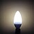 baratos Lâmpadas-Luzes de LED em Vela 320 lm E26 / E27 A60(A19) 10 Contas LED SMD 5730 Decorativa Branco Quente 100-240 V 220-240 V 110-130 V / 4 pçs