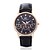 cheap Watches-SOXY® High Quality Precise Business Gold Plate PU Leather Strape Watch with Exquisite Quartz Watch for Men Wrist Watch Cool Watch Unique Watch