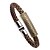 cheap Bracelets-Men&#039;s Vintage Bracelet - Leather Unique Design, Fashion Bracelet Black / Brown For Daily Casual