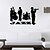 preiswerte Wand-Sticker-Menschen Formen Musik Wand-Sticker Flugzeug-Wand Sticker Dekorative Wand Sticker, Vinyl Haus Dekoration Wandtattoo Wand