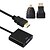 baratos Cabos HDMI-feminino mini-HDMI macho HDMI + adaptador HDMI para VGA + HDMI fêmea para Micro HDMI masculino