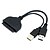 ieftine Cabluri &amp; Adaptoare-cy® dublu cablu USB 3.0 cu adaptor micro SATA