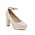 cheap Women&#039;s Heels-Women&#039;s Shoes Leatherette Chunky Heel Heels / Platform / Round Toe Heels Wedding / Party &amp; Evening / Dress