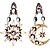 cheap Earrings-Women&#039;s Drop Earrings Moon Ladies Luxury European Fashion Imitation Diamond Earrings Jewelry Screen Color For