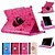 cheap Tablet Cases&amp;Screen Protectors-Case For Apple iPad Mini 4 360° Rotation / with Stand / Auto Sleep / Wake Full Body Cases Tile PU Leather