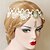 cheap Headpieces-Lace Headbands with 1 Wedding / Special Occasion Headpiece